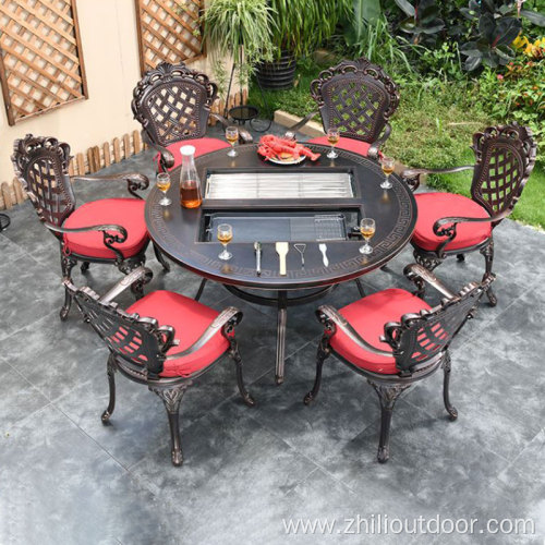 Outdoor Furniture Garden Set Garden Fire Pit Table